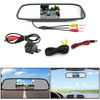 8 LED Reverse Parking Camera + 4.3" Mirror Monitor Kit Vehicle System