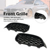 Diamond Front Upper Grille For BMW 4 Sereis F32 F33 F36 F82 M4 All Models 14-18 Black