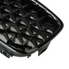 Diamond Front Upper Grille For BMW 4 Sereis F32 F33 F36 F82 M4 All Models 14-18 Black