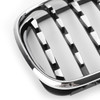 Pair Chrome Diamond Grille For BMW E46 Touring 4-Door BMW E46 Saloon 4-Door 02-05 Facelift Chrome