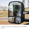 Power Extendable Towing Signal Mirrors Fit For FORD Ranger MK PX XL XLT XLS Wildtrak 2012-ON