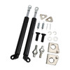 2X Rear Tailgate Slow Down Easy Up Damper Strut For Ford PX Ranger 11-17 Black