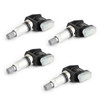 4PCS Tire Pressure Monitoring System Sensor TPMS 13598787 For CHEVY CAMARO 16-18 Black