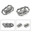 Foot Pedals Footpegs For BMW G310GS 17-19 S1000XR 15-19 BMW R1200GS (Adv.)13-19 Titanium