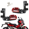 Rear Footrest Foot Pegs Passenger Rearsets For Honda X-ADV 750 17-18 Red