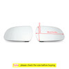 Heated Rearview Mirror Glass Left+Right For Audi A3/S3 09-13 A3 Cabriolet 08-13 A4/S4 08-12 A4 allroad quattro 13-15 A5/S5 10-17 Clear