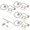 4X Carburetor Carb Repair Rebuild Kit Fit For Honda CB750F Super Sport 1977-1978 CB750K 750 Four 1978
