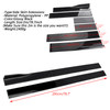 Pair of Side Skirts Extensions Splitters For VW Golf MK5 MK6 MK7 CC Ford Mustang Focus RS ST Glossy Black