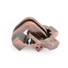 Vintage Alloy Puzzle Box Metal Lock Toys IQ Mind Brain Teaser Game Brother Lock