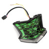 LED Brake Turn Signals Taillight For Kawasaki Z650 Ninja 650 Z900 2017-2024 Green