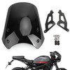 ABS Plastic Windshield For Yamaha XSR900 16-19 Black