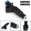 4-Hole Upgrade Fuel Injectors For Cherokee Grand Cherokee Black