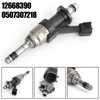 Fuel Injectors 12668390 For GMC Sierra 1500 5.3L 4.3L 14-17 Yukon 5.3L 15-17 Silver