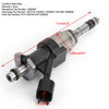 Fuel Injectors 12668390 For GMC Sierra 1500 5.3L 4.3L 14-17 Yukon 5.3L 15-17 Silver