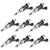 8PCS Fuel Injectors 12668390 For Silverado 1500 14-17 5.3L 4.3L Suburban 5.3L Tahoe 5.3L 15-17 Silver