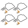 4PC Carburetor Repair Rebuild Jet Seal Kit For Honda Nighthawk 650 CB650SC 1983-85