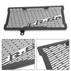 Stainless Steel Radiator Guard Prorector for Kawasaki ER-6F ER-6N 12-16 Black
