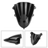 2017-2020 Yamaha YZF R15 V3 ABS Plastic Motorcycle Windshield WindScreen Black