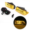 Lens Fog Lights + Switch For Honda Accord 4Dr Models Only 03-07 Acura TL 04-08 Yellow