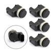 4X PDC Parking Sensor For BMW F10 F11 F18 F07 528i 535i 550i F13 F06 F01 E83 X5 Black