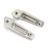 Front Footrests Foot Peg for BMW F800R 05-19 K1300S K1300R 07-15 K1200S 03-08 K1200R 04-08 K 1200 R Sport 06-08 Silver