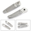 Rear Footrests Foot Peg for BMW F800R 05-19 K1300S K1300R 07-15 K1200S 03-08 K1200R R1200S 04-08 HP2 Enduro 04-06 Silver