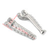 Front Footrests Foot Peg for Ducati Panigale 899 14-2015 Panigale 1199 2012-15 Silver