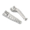 Front Footrests Foot Peg for Ducati Panigale 899 14-2015 Panigale 1199 2012-15 Silver
