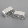 HANDLEBAR Bar Risers 20mm Rise for Triumph Tiger 800 11-20 Tiger 1200 12-20 Silver