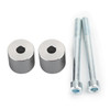 HANDLEBAR Bar Risers 30mm Rise for Ducati MTS1200 MULTISTRADA 10-19 MTS1260 18-19 MTS950 17-19 Silver