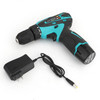 12V 32N.m 2-Speed Electric Lithium-Ion Battery Cordless Drill Mini Drill Blue