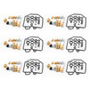 6x CARBURETOR CARB REPAIR REBUILD KIT For HONDA CBX1000 CBX 1000 CBX1050 1978-83