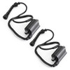 Set of 2 Ignition Coil for Kawasaki STREET BIKE EN500C Vulcan 500 Ltd 1996-2009