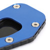 Kickstand Sidestand Enlarge Plate Pad for YAMAHA NIKEN /GT 2019-2020 Blue