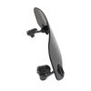 Universal 26CM Adjustable Clip On Windshield Extension Spoiler Wind Deflector Black