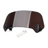 Universal 26CM Adjustable Clip On Windshield Extension Spoiler Wind Deflector Black