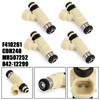 4PCS Fuel Injectors for Mitsubishi Eclipse Lancer Chrysler CDH-240 842-12299 Whi