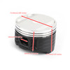 Pistons & Rings Kit +0.50mm 73.50mm Bore For Yamaha TT250R RAID 94-96 TT-R 95-04 TT-R250 99-06