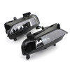 Pair Front Bumper Halogen Fog Light Lamp Fit For AUDI S4 A4 S-Line 13-15 Black