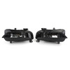 Pair Front Bumper Halogen Fog Light Lamp Fit For AUDI S4 A4 S-Line 13-15 Black