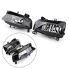 Pair Front Light Halogen Fog Lamp FIT For AUDI S5 A5-S Line 13-16 Black