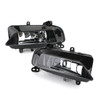 Pair Front Light Halogen Fog Lamp FIT For AUDI S5 A5-S Line 13-16 Black