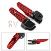 Front Footpegs Fit For SUZUKI GSX-S750 S1000 S1000F/Z 15-17 GSX-R 600 750 08-15 GSR250/S GSR250F 12-17 Red