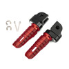 Front Footpegs Fit For SUZUKI GSX-S750 S1000 S1000F/Z 15-17 GSX-R 600 750 08-15 GSR250/S GSR250F 12-17 Red