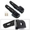 Front Footpegs Fit For KAWASAKI Z650 Z900 17-20 ER-6N 6F 09-16 ZX-10R 08-10 NINJA 650 250/R 1000/Z1000SX 12-20 Black