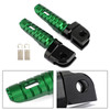 Front Footpegs Fit For KAWASAKI Z650 Z900 17-20 ER-6N 6F 09-16 ZX-10R 08-10 NINJA 650 250/R 1000/Z1000SX 12-20 Green