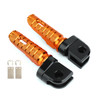 Front Footpegs Fit For KAWASAKI Z650 Z900 17-20 ER-6N 6F 09-16 ZX-10R 08-10 NINJA 650 250/R 1000/Z1000SX 12-20 Orange