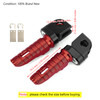 Front Footpegs Fit For KAWASAKI Z650 Z900 17-20 ER-6N 6F 09-16 ZX-10R 08-10 NINJA 650 250/R 1000/Z1000SX 12-20 Red