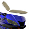 ABS Headlight Screen Protection Cover Headlight Guard Fit For Yamaha YZF R3 19-20 Brown