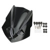 ABS Plastic Windshield Windscreen Fit For Yamaha MT125 15-19 Black